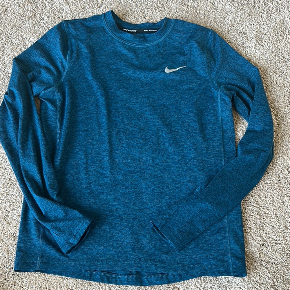 Nike Teal Long Sleeve Shirt